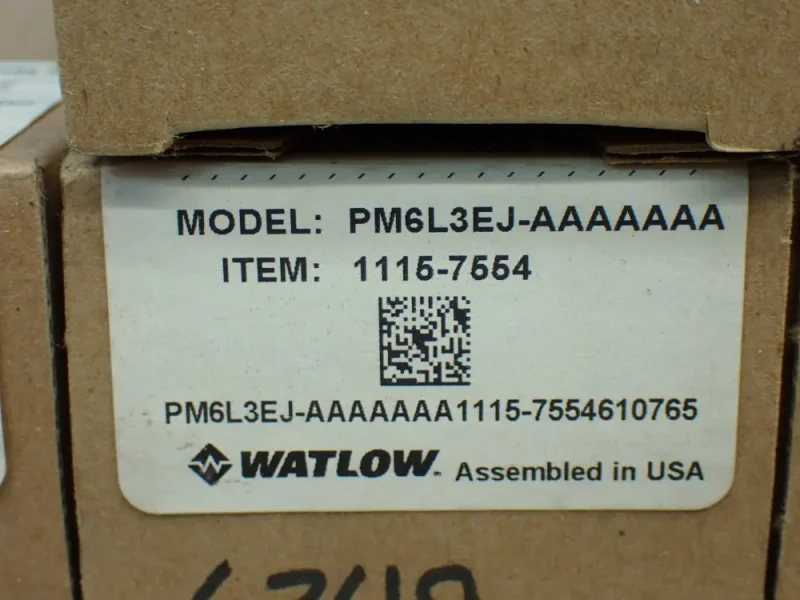 WATLOW 4 MULTI-FUNCTION CONTROLLERS  -  PM6L3EJ-AAAAAAA