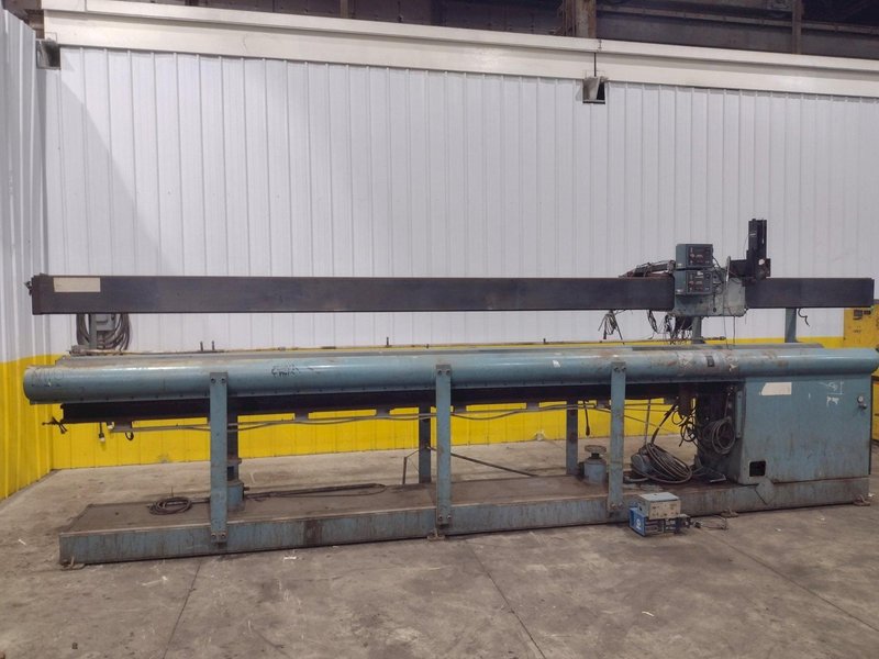 16' JETLINE ENGINEERING MODEL #LWS-192 LONGITUDINAL EXTERNAL SEAM WELDER: YOBRO #25751