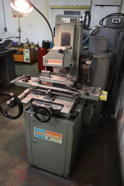 Boyar Schultz Challenger H612 with Walker Ceramax 6&quot; x 12&quot; Permanent Magnetic Chuck, Cabinet Base- Auction Item