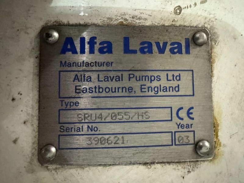 ALFA LAVAL ROTARY LOBE PUMP