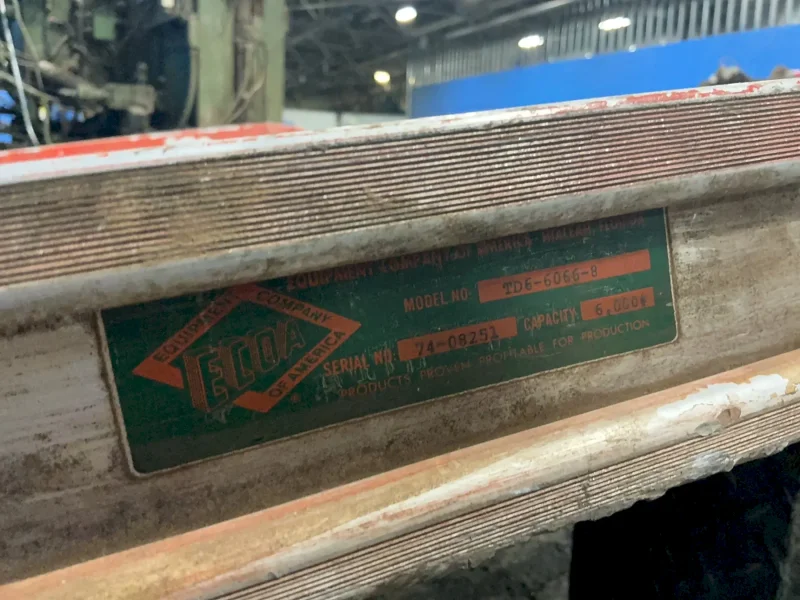 ECQA 6000 LBS DOCK RAMP  -  TD6-6066-8