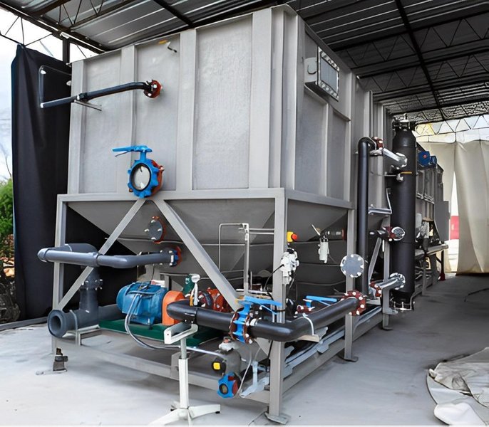 Never Used Electrocoagulation &amp; DAF Water Treatment System – Integrated EC/DAF Unit