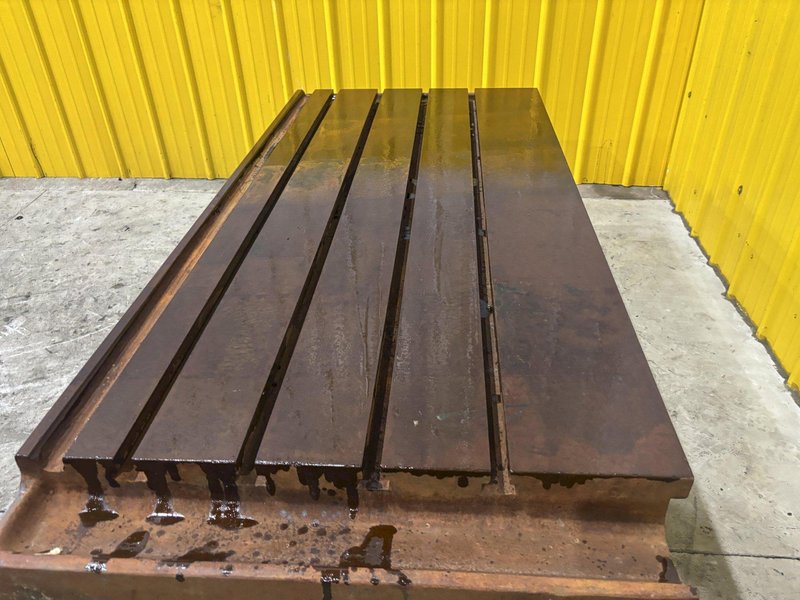 32&quot; X 64&quot; T SLOTTED STEEL DRILL BOX SETUP TABLE: STOCK #23229