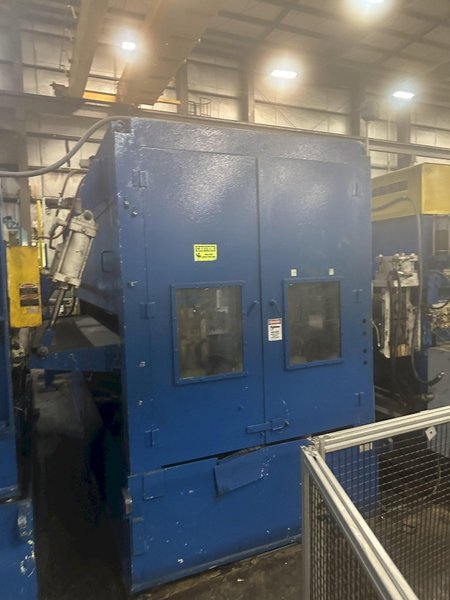 400 TON FUKUI BLANKING PRESS. 72&quot; X .128&quot; X 70,000 LB SERVO FEEDLINE STOCK #  0956723