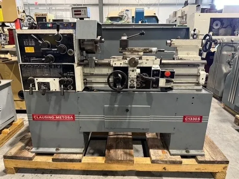 CLAUSING METOSA #C1330S 13” x 30”cc Engine Lathe # 7612
