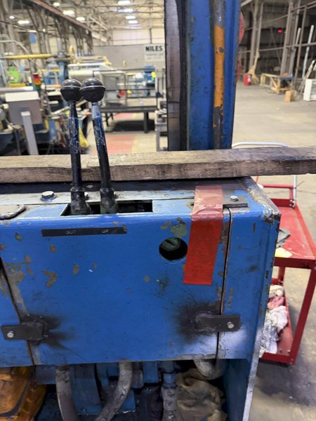 20,000 LB X 48" DELTEC HYDRAULIC SELF CONTAINED COIL CAR W/ELEVATION. STOCK # 0537126