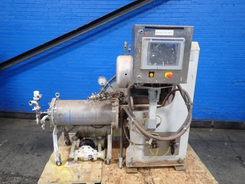 BUHLER 20 L HORIZONTAL BEAD MILL  -  FSTM CERMONIC 3