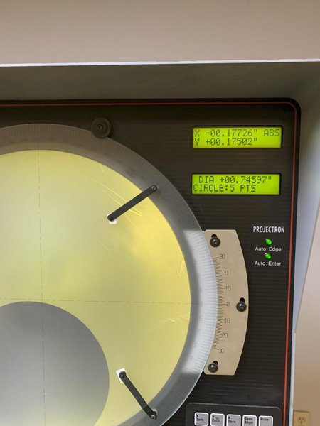14" Optical Gaging Products (OGP) Basic Bench Optical Comparator