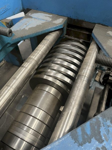 18" X 2.75" RUESCH HIGH PRECISION SLITTING LINE STOCK # 2988