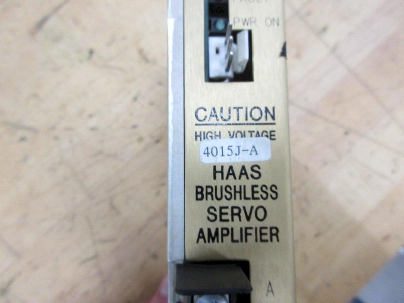 Used Haas Brushless Servo Amplifier For CNC Machine Axis Drives #4015J-A