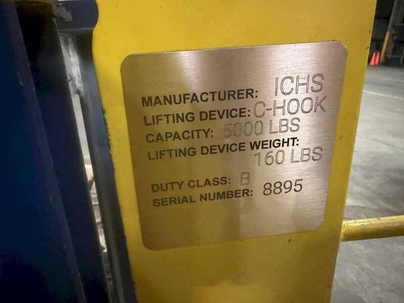 5,000 LBS X 24" ICHS COIL LIFT C HOOK: YOBRO #25231