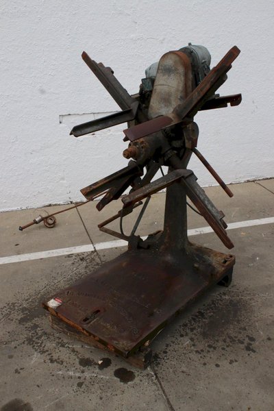 1000 LBS X 12&quot; LITTELL MOTORIZED COIL REEL: STOCK #75821