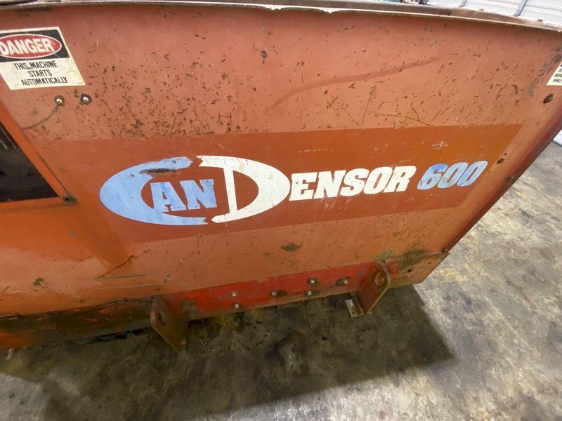 25 HP CP MFG "CAN-DENSOR 600" HYDRAULIC METAL HORIZONTAL BALER: STOCK #16681