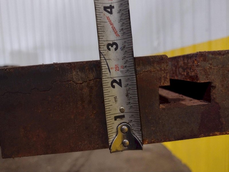 18" X 40" X 2.5" STEEL BOLSTER T-SLOT PLATE: YOBRO #25182