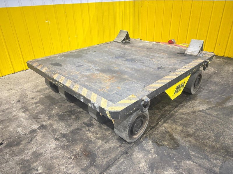 60,000 LBS ALLEGHENY MATERIAL HANDLING INC MODEL #T600-USTA-8X TUGGER TRAILER DIE CART: YOBRO #24341
