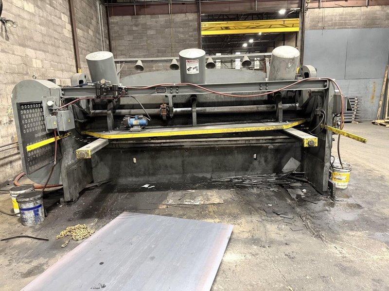 (2019) 12' X 3/8" CINCINNATI MODEL 2512 MECHANICAL SHEAR. STOCK # 0879726