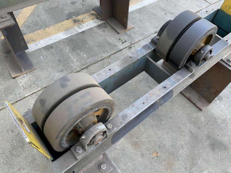 6000 LBS WEBB MODEL #T6- PWR 16 TANK TURNING ROLLS: STOCK #81376