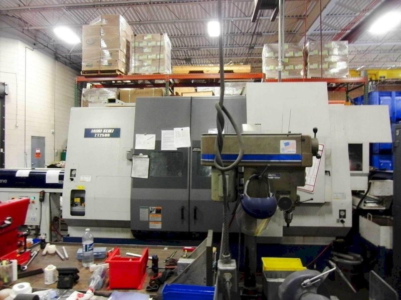 Mori Seiki ZT 2500Y CNC Lathe, 2002 – Twin Turret, Sub Spindle, Chip Conveyor