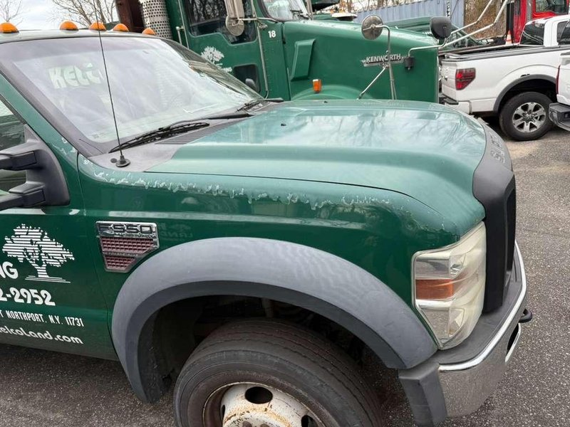 Ford F-550 Flatbed Truck, 2008 – 6.4L Power Stroke Diesel, DRW, Automatic, 11′ Bed