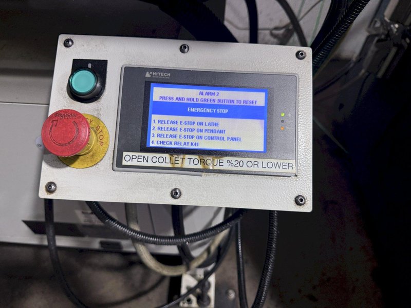 DMG Mori Sprint 32/8 CNC Screw Machine, Swiss Type, with Patriot Bar 
Feeder, Model 338