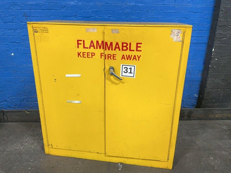PROTECTOSEAL CO 30 GAL FLAMMABLE CABINET  -  5503S
