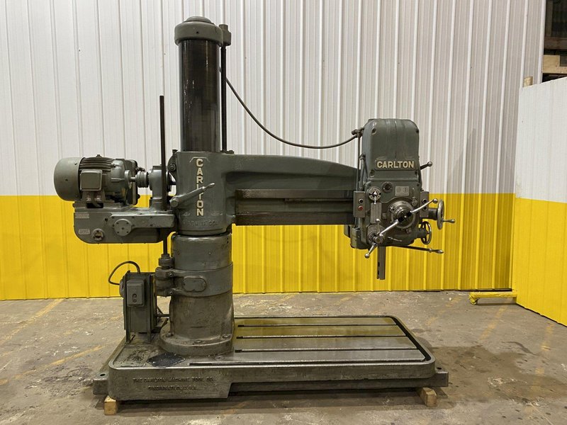 4&#039; X 11&quot; CARLTON MODEL #1A RADIAL ARM DRILL: STOCK #20394