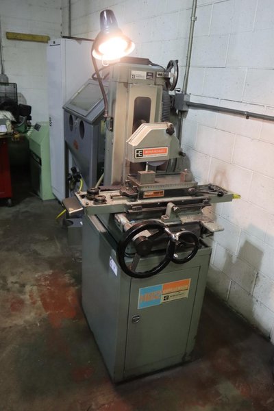 Boyar Schultz Challenger H612 with Walker Ceramax 6&quot; x 12&quot; Permanent Magnetic Chuck, Cabinet Base- Auction Item
