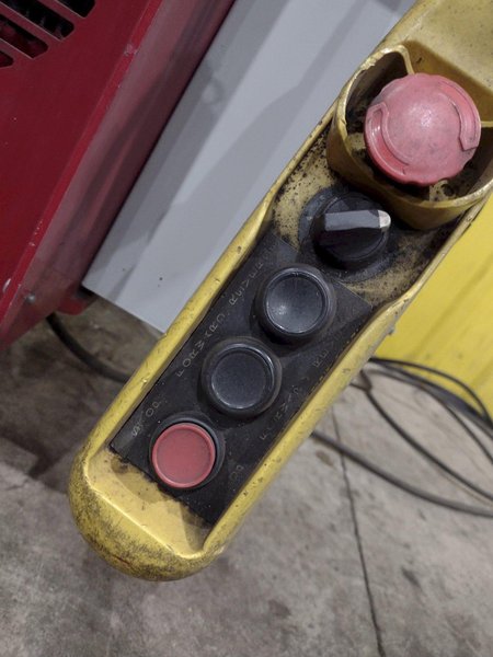 10,000 LB 5 TON RED-D-ARC MODEL #CR5 TANK TURNING ROLLS, POWER &amp; IDLER 110V POWER: YOBRO #24746