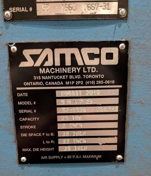 10 Stand 7.625&quot; x 1.25&quot; Tru-Tech Rollforming Line