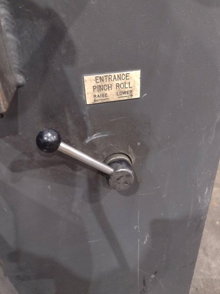 24" X .105" COE MODEL #CPPS-PO MOTORIZED COIL STRIP STRAIGHTENER: YOBRO #24986