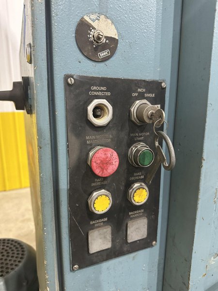 12&#039; X 1/4&quot; NIAGARA MODEL #SP-12-1/4 HYDRAULIC SHEAR: STOCK #22385