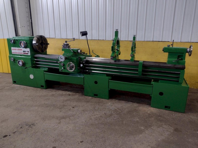 22&quot; X 120&quot; MACHINE-TOOL MODEL #230 ENGINE LATHE, 2-5/8&quot; HOLE: STOCK #17876