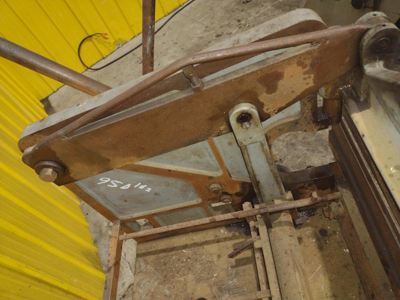 DIACRO MODEL #1 HAND OPERATED PRESS BRAKE: YOBRO #24962