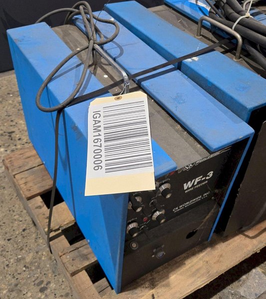 CK WORLDWIDE WF-3 WIRE FEEDER USED