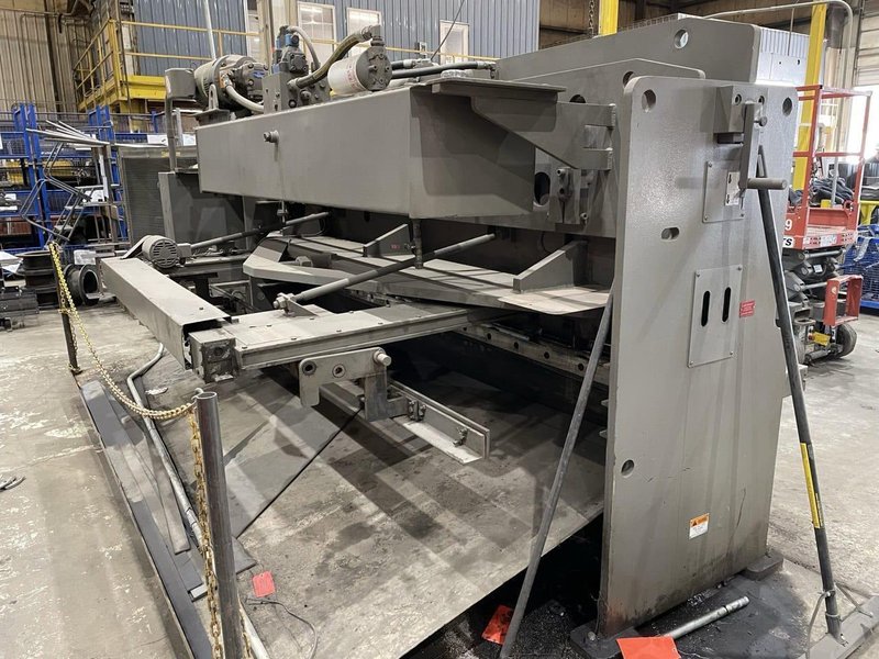 3/8″ x 10′ Standard CS 375-10 Hydraulic Guillotine Shear – Heavy Duty, Precision Cutting