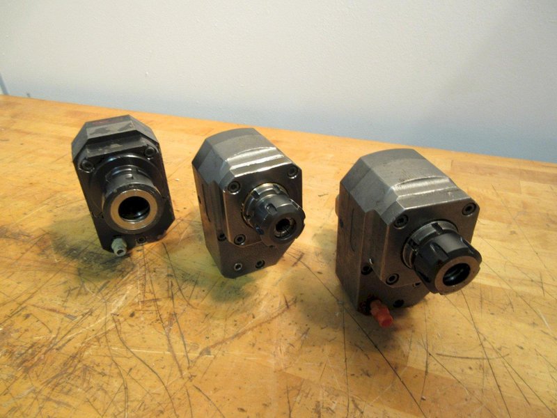 Live Milling Toolholders ER32 (1) &amp; ER25 (2) Offset Axial  For Mazak Multiplex 6200Y- Auction Item