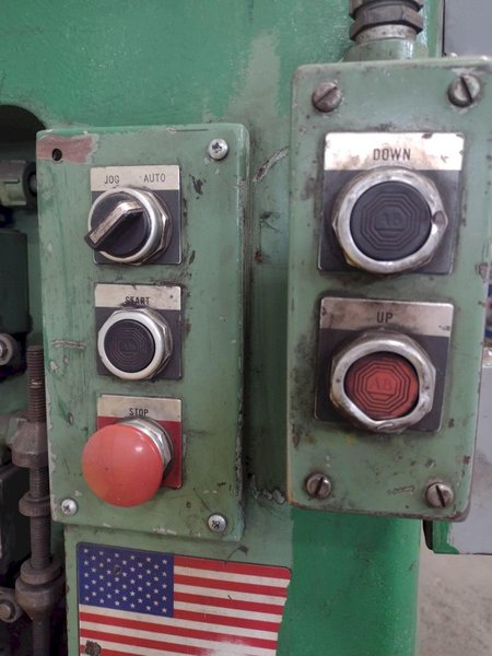 150 TON FABRILINE - PEDDINGHAUS MODEL #FS88 4-POST HYDRAULIC PRESS / PUNCH / SHEAR: STOCK #16358