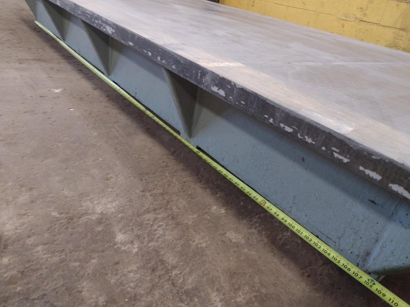 10&#039; X 6&#039; X 13&quot; STEEL LAYOUT TABLE: STOCK #23784