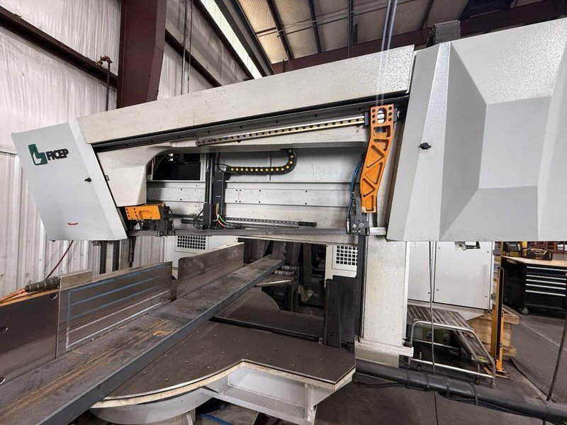 Ficep Valiant Steel Processing Line with 453 VLB Beam Drill &amp; K100E Band Saw, 2021/2023