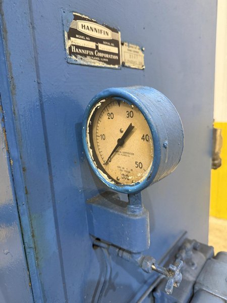 HANNIFIN F-250-22-PB-3+4 C-FRAME HYDRAULIC PRESS: YOBRO #24741