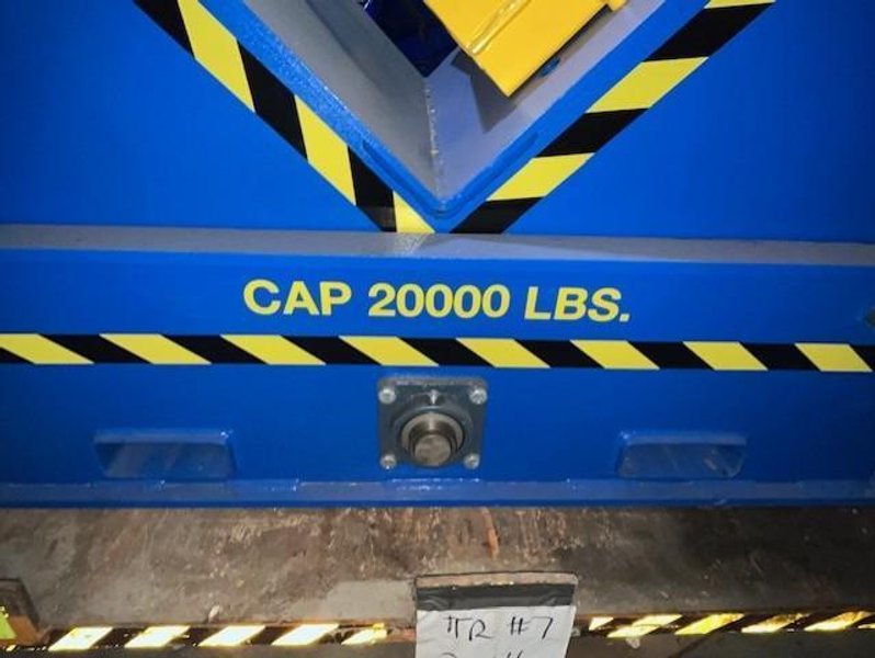 20,000# X 60" COIL UPENDER NEW STOCK# 3867