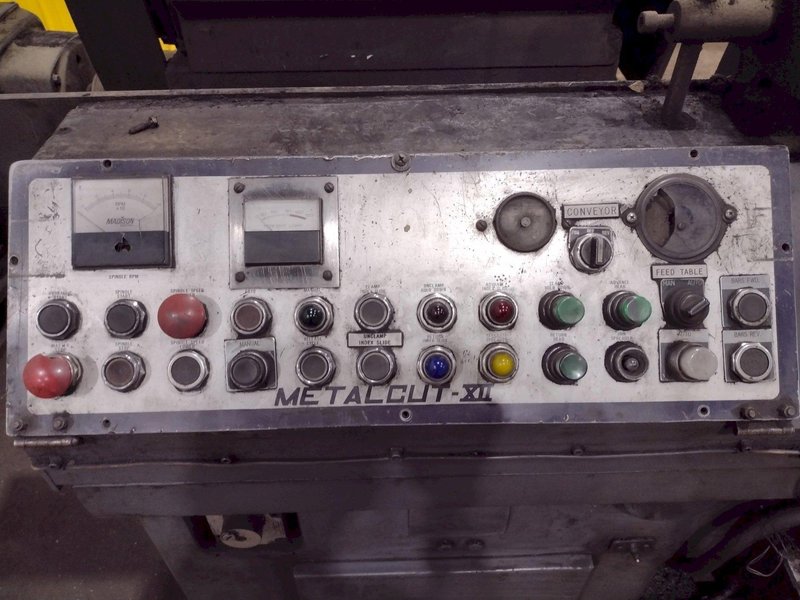 12" METALCUT MODEL 12RH HIGH SPEED AUTOMATIC CARBIDE BILLET COLD SAW: STOCK #14789