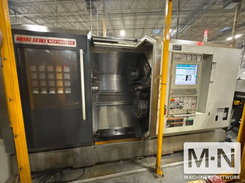 DMG Mori NZX 1500/800SY CNC Lathe, 2012