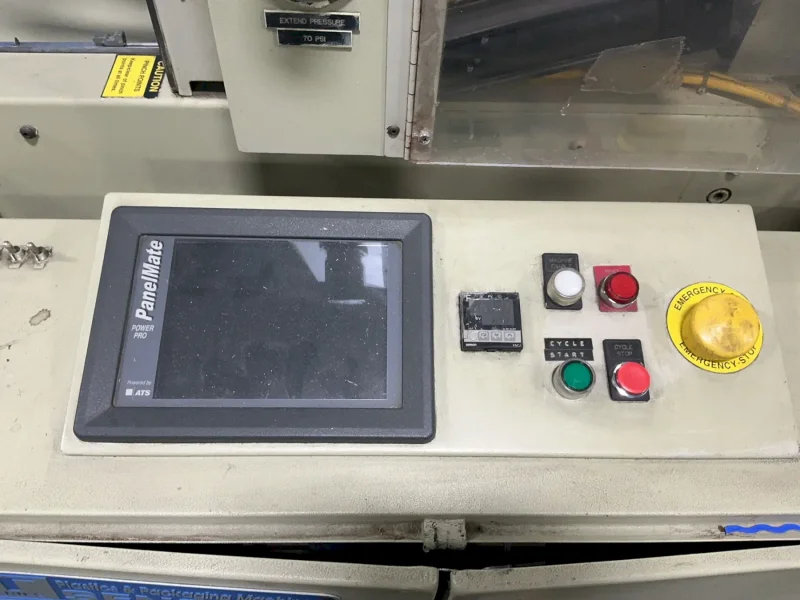 SENCORP SYSTEMS 21”X95” AUTOMATIC INLINE BLISTER SEALER  -  HP12-6E