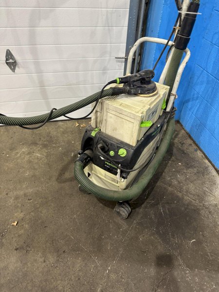 FESTOOL MODEL CT 33 E VACUUM WITH SANDER : STOCK #77443