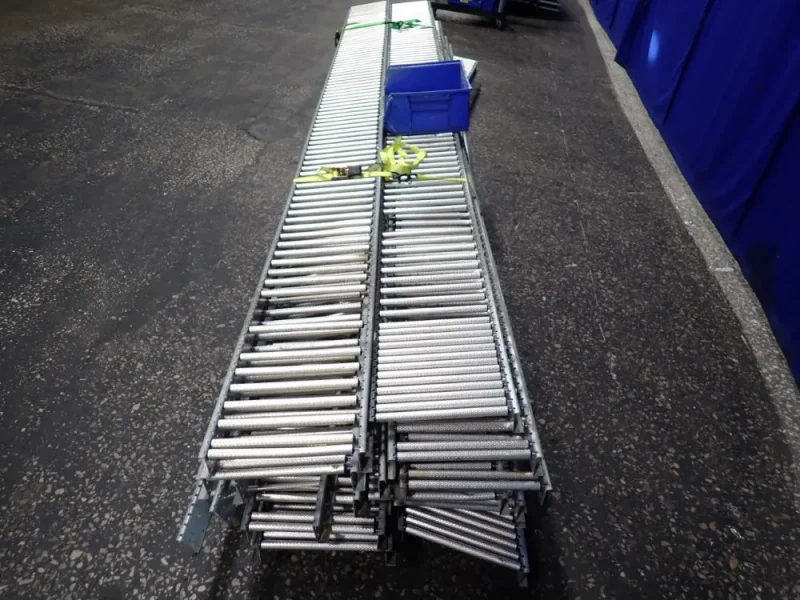 1" X 11" ROLLER CONVEYORS