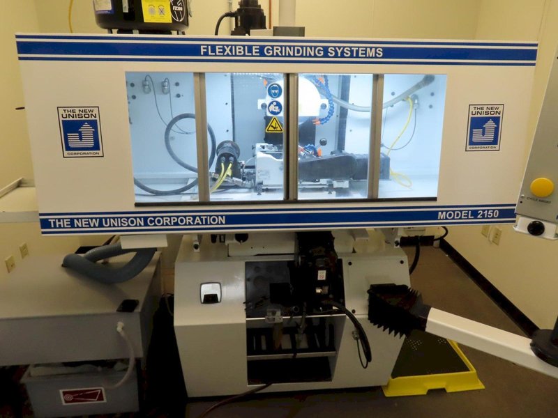 Unison Dedtru Flexible Grinding System Model 2150 CNC Centerless Grinder