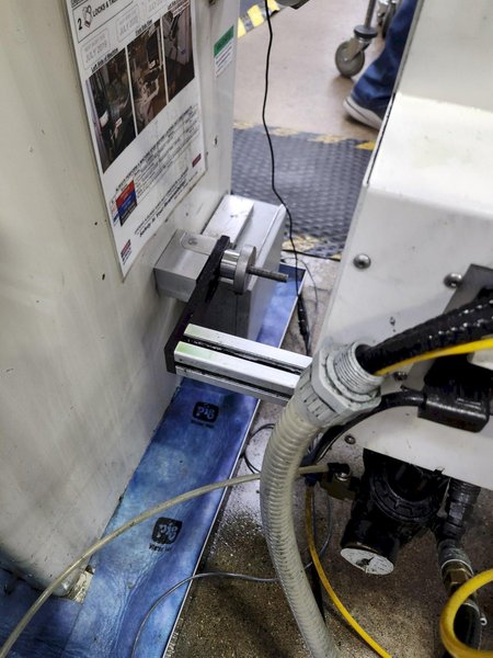 Royal Master Gen 5.75 (TG12x3) CNC  Guidewire  Centerless Grinder, Grinding Wire from: .0001" to .250", up to 17', with Scale Feedback to: .000004", Strongarm CNC Windows Based Control , 7.5 HP. with Accu-Feed AGF 5M-V Wirefeeder, Motor &amp; Controls.