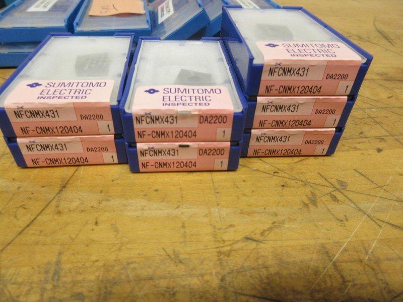 Seco, Thin-bit, Ingersoll, Sumitomo &amp; More - Assorted Indexable Carbide Inserts - NEW- Auction Item