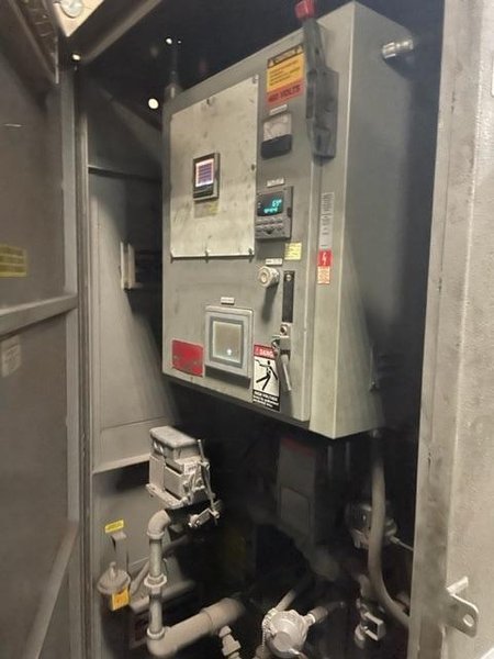 Anguil 1,500 SCFM Catalytic Oxidizer, 1995